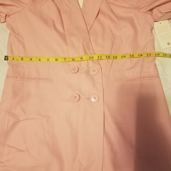 NWT Ivy City Co. POWER SUIT Blazers/Pants Women's Color Light Pink Size Small - Picture 5 of 16
